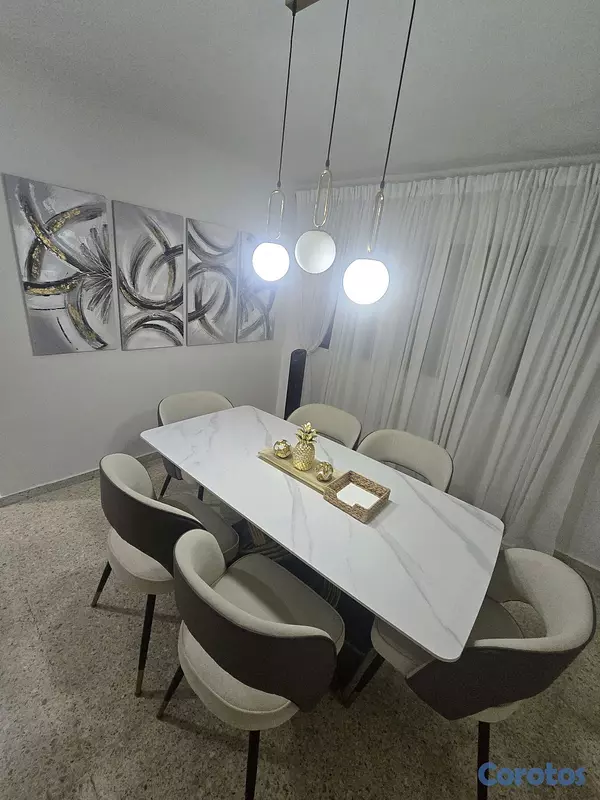 muebles y colchones - Comedor de 6 sillas 3