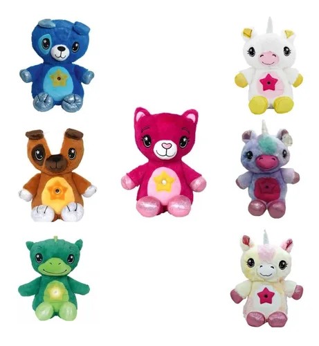 juguetes - Peluches Star Belly Dream Lites Luz Nocturna Varios Modelos Reflector  1