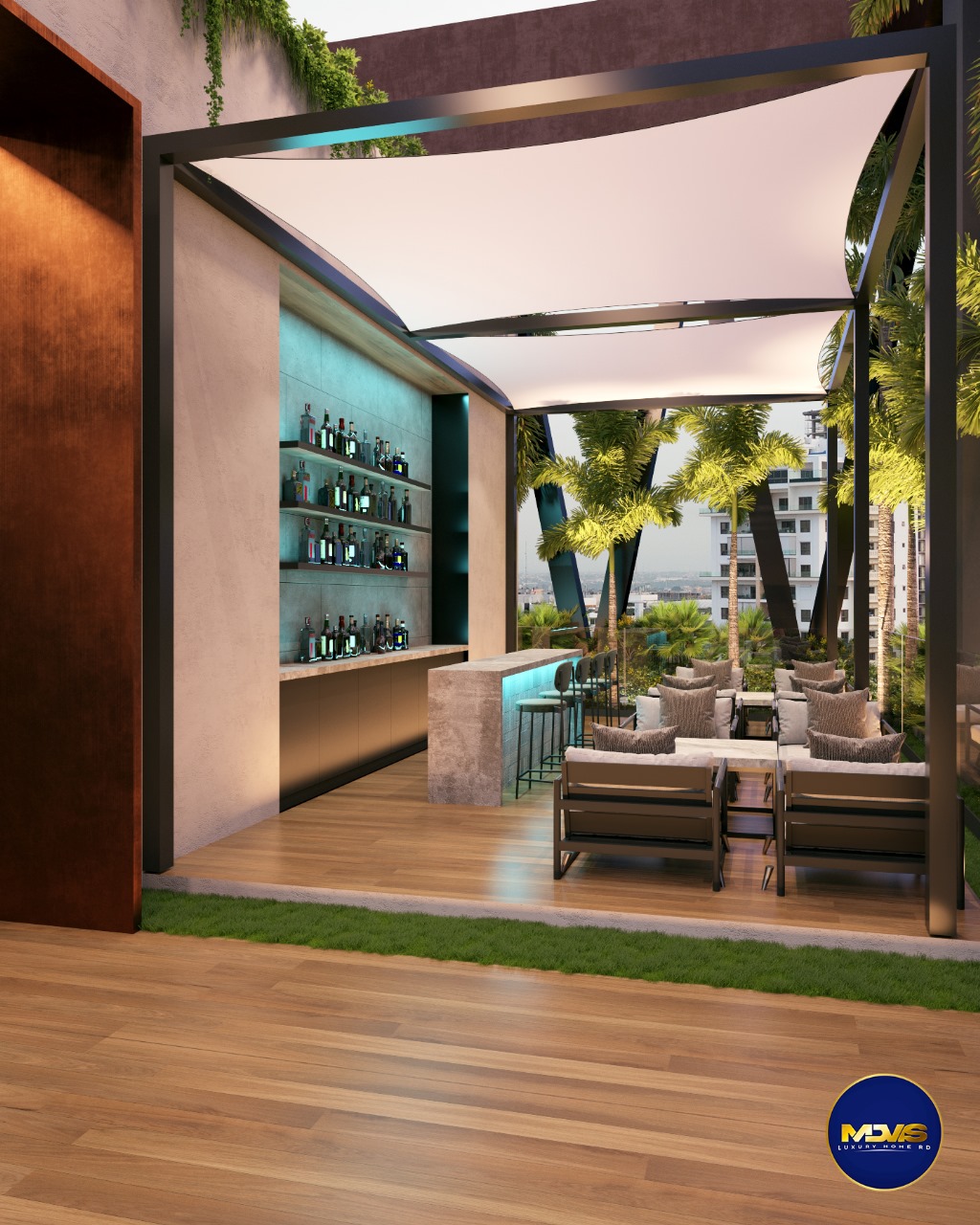 apartamentos - SE VENDE APARTAMENTO MODERNO EN TORRE DE ALMA ROSA I CON PISCINA INFINITY 5