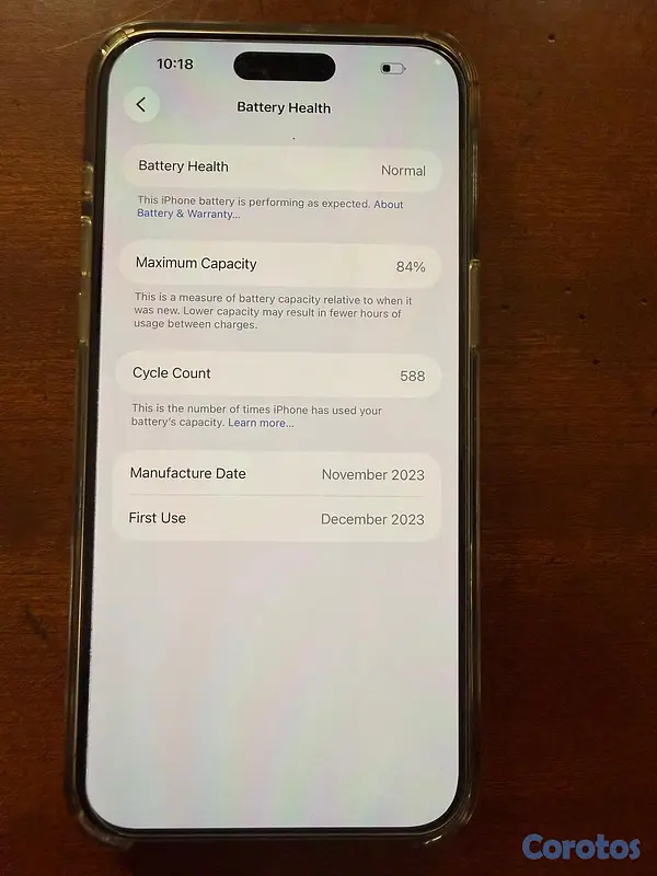 celulares y tabletas - iphone 15 pro max 256gb 3