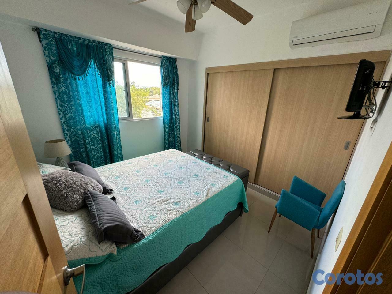 apartamentos - Apartamento Amueblado en Boca Chica 9