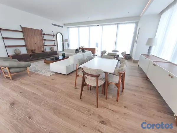 apartamentos - alquiló piantini amueblado una habitación torre de lujo Luxury 1.5 baños balcón  12