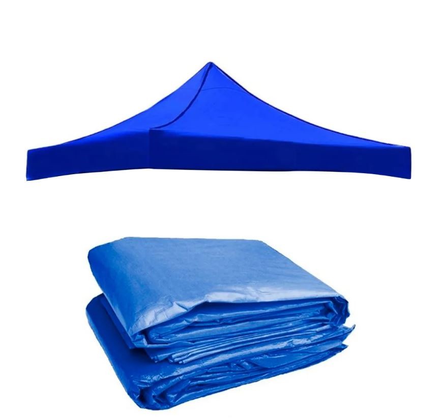 herramientas, jardines y exterior - Lona de Carpa 2x2 metros color azul 1