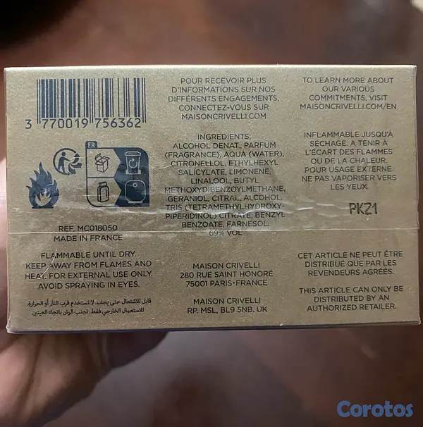 salud y belleza - Oud Maracujá - Maison Crivelli 50ml NUEVO ORIGINAL  2