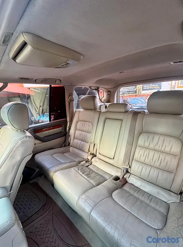 jeepetas y camionetas - LEXUS LX 470 BLANCA 2003 8