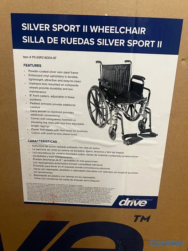 Salud y Equipamiento Médico - Silla de ruedas  5