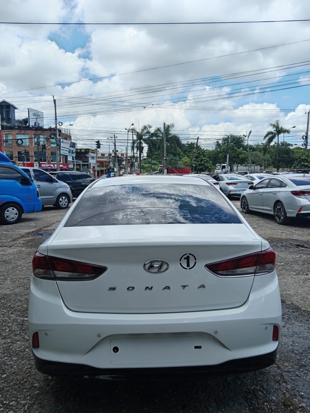 carros - HYUNDAI SONATA NEW RISE 2020 BLANCO 4