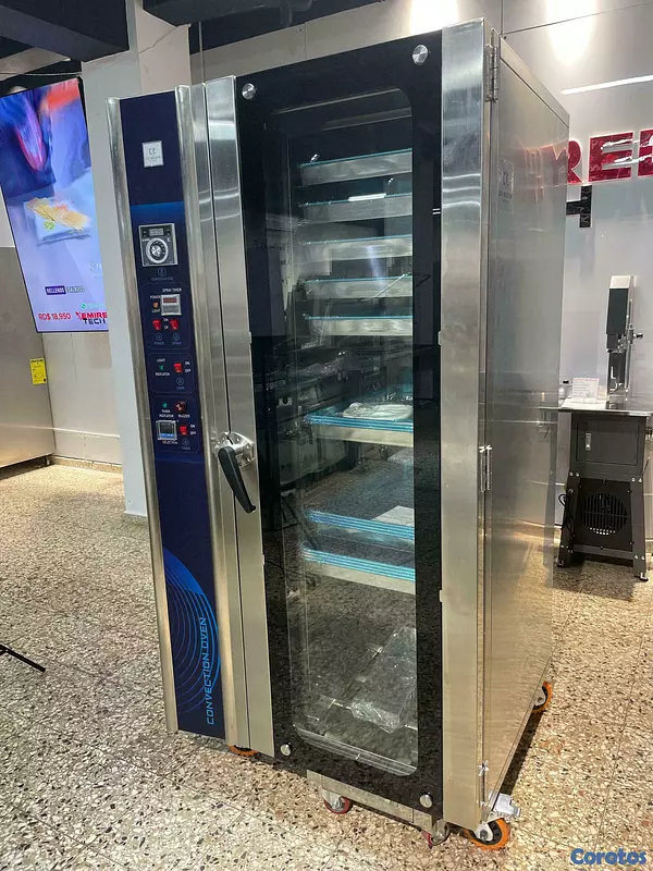 equipos profesionales - Horno para pan de 16 bandejas panaderia reposteria 4