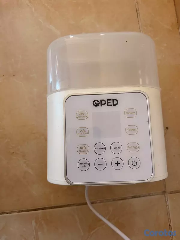 cuidado y nutricion - Esterilizador de biberones caben dos biberones 3