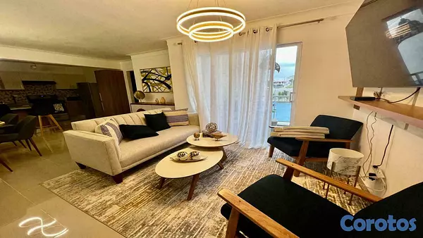 apartamentos - Apartamento Amueblado en Santiago 3