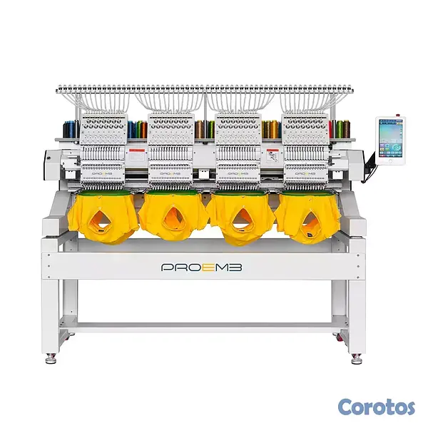otros electronicos - Maquina de Bordado Industrial de 4 cabezas 2