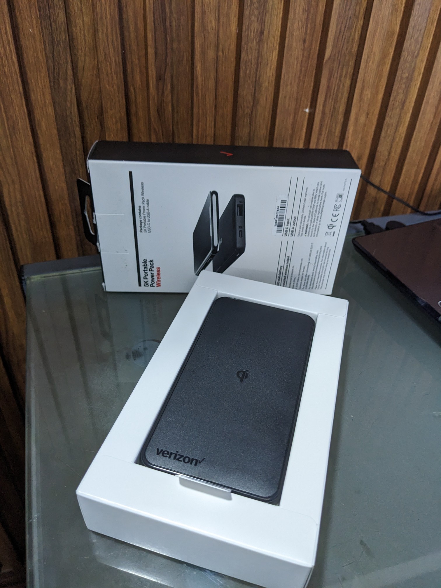 celulares y tabletas - POWER BANK INALAMBRICO 5000 mah Verizon  3
