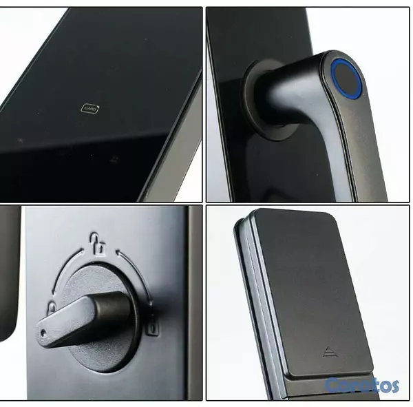 otros electronicos - Cerradura smart para puerta con huella digitalcon app  3