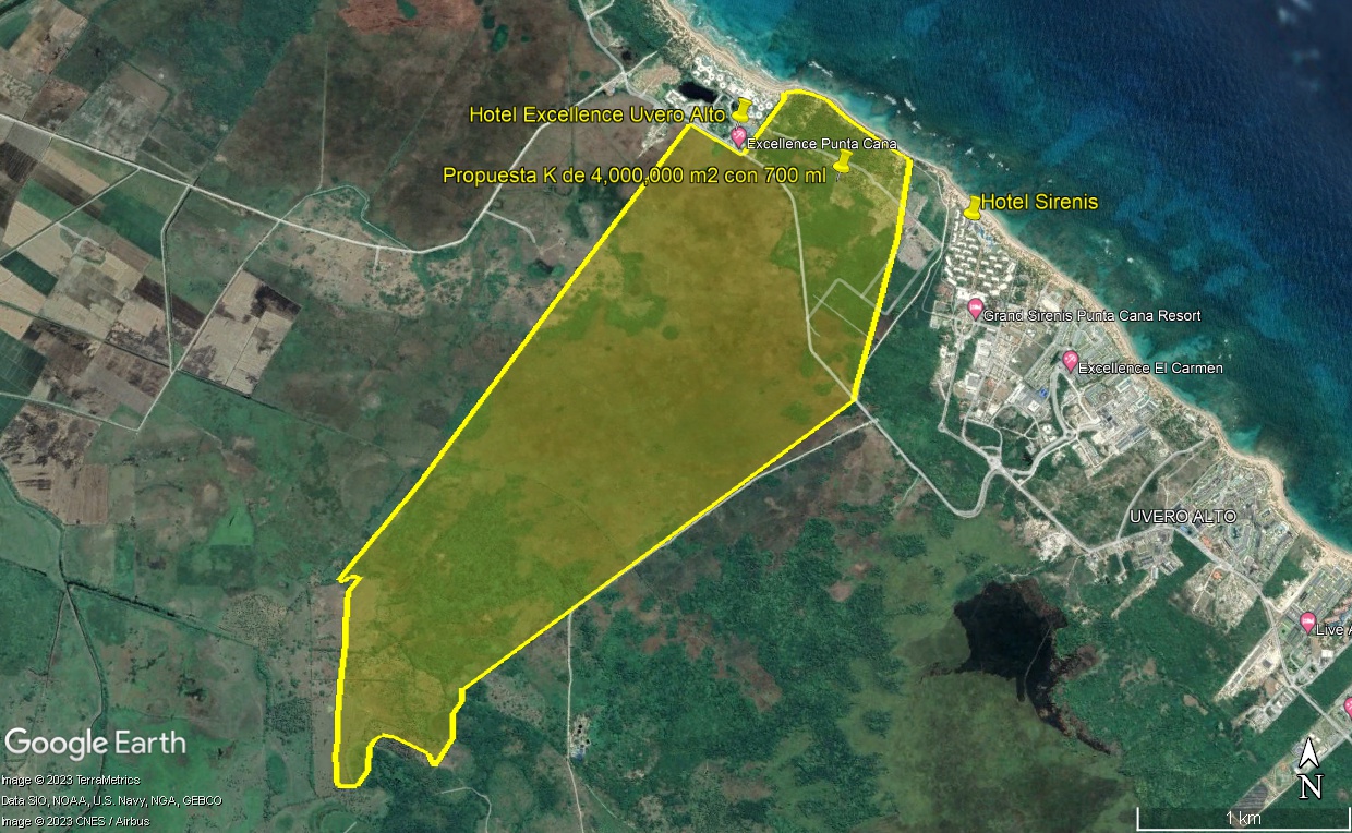solares y terrenos - Gran Solar en Uvero Alto Punta Cana con Playa  5