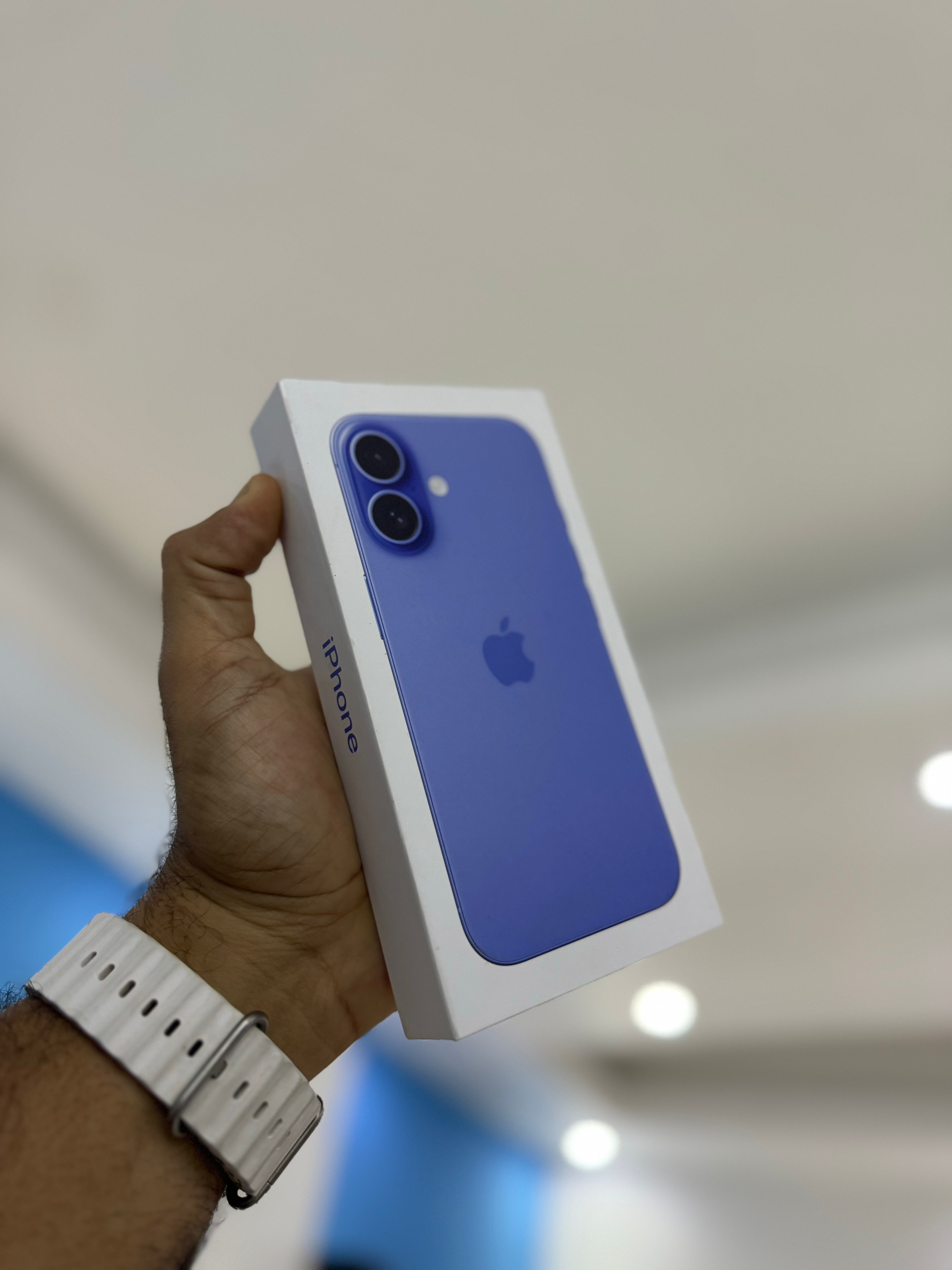 celulares y tabletas - iPhone 16 128GB Azul Nuevo SelladoRD$ 57,500 NEG