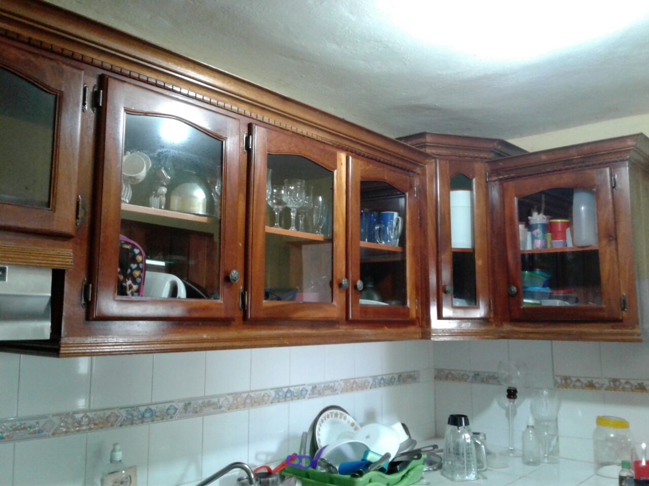 cocina - Gabinetes de cocina tradicional en madera 