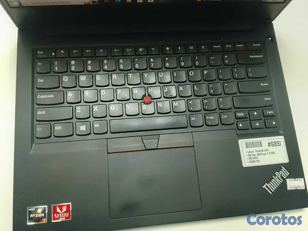 computadoras y laptops - `Laptop, Lenovo ThinkPad E495 / 10th Gen, AMD Ryze 4