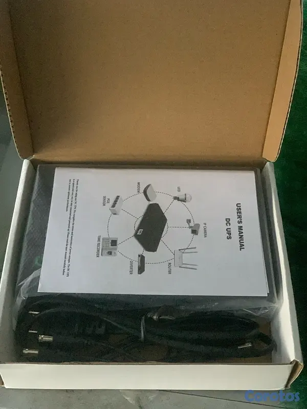 accesorios para electronica - mini UPS para router 12800mAh 2
