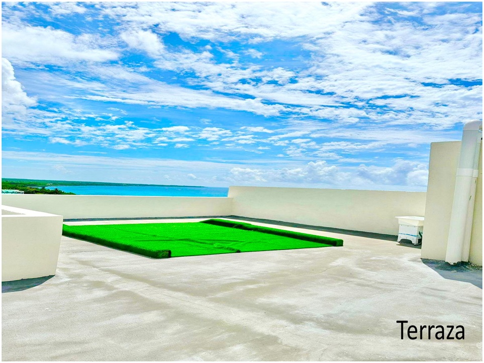 penthouses - PENTHOUSE 3 HABS.,  AMUEBLADO, TORRE BOCA DEL MAR III, BOCA CHICA, VISTA AL MAR  8