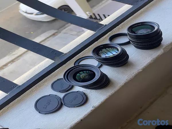 camaras y audio - Lente SRL MAGIC CINE para camara sony  9
