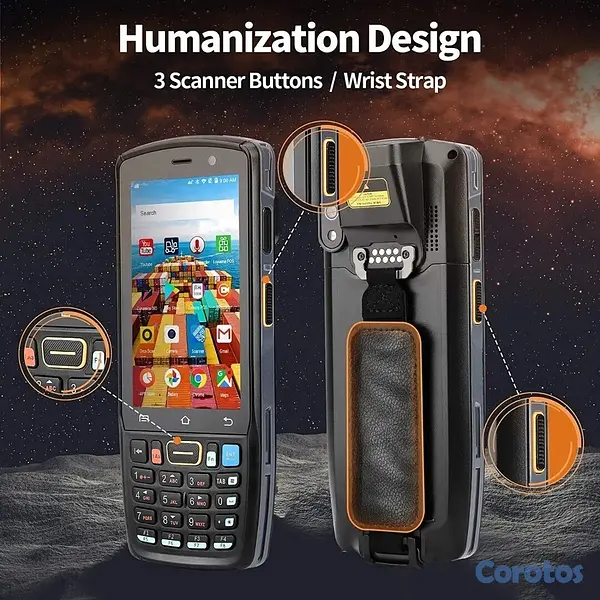 impresoras y scanners - Android escaner de codigo de barra. PDA Handheld Negociable. 9