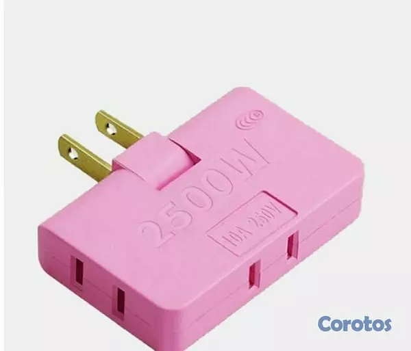 computadoras y laptops - ENCHUFLE TRIPLE FLEXIBLE HS-E-3C1 3