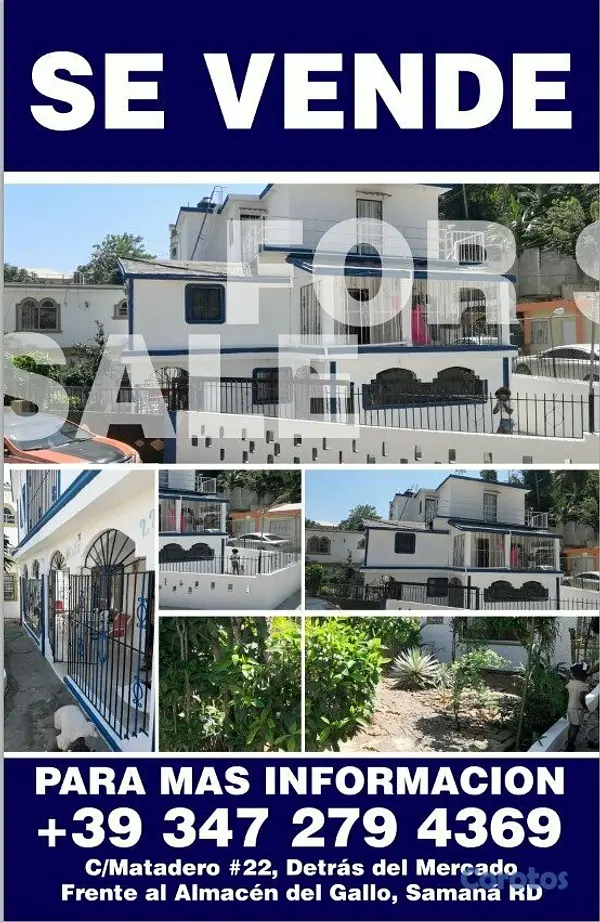 casas vacacionales y villas - villa independiente en Samana con titulo 2
