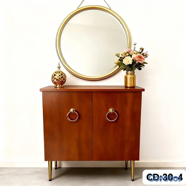 decoración y accesorios - *Credenza* de 2 puertas

Medida: 80x60x40cm.

Material: madera 2
