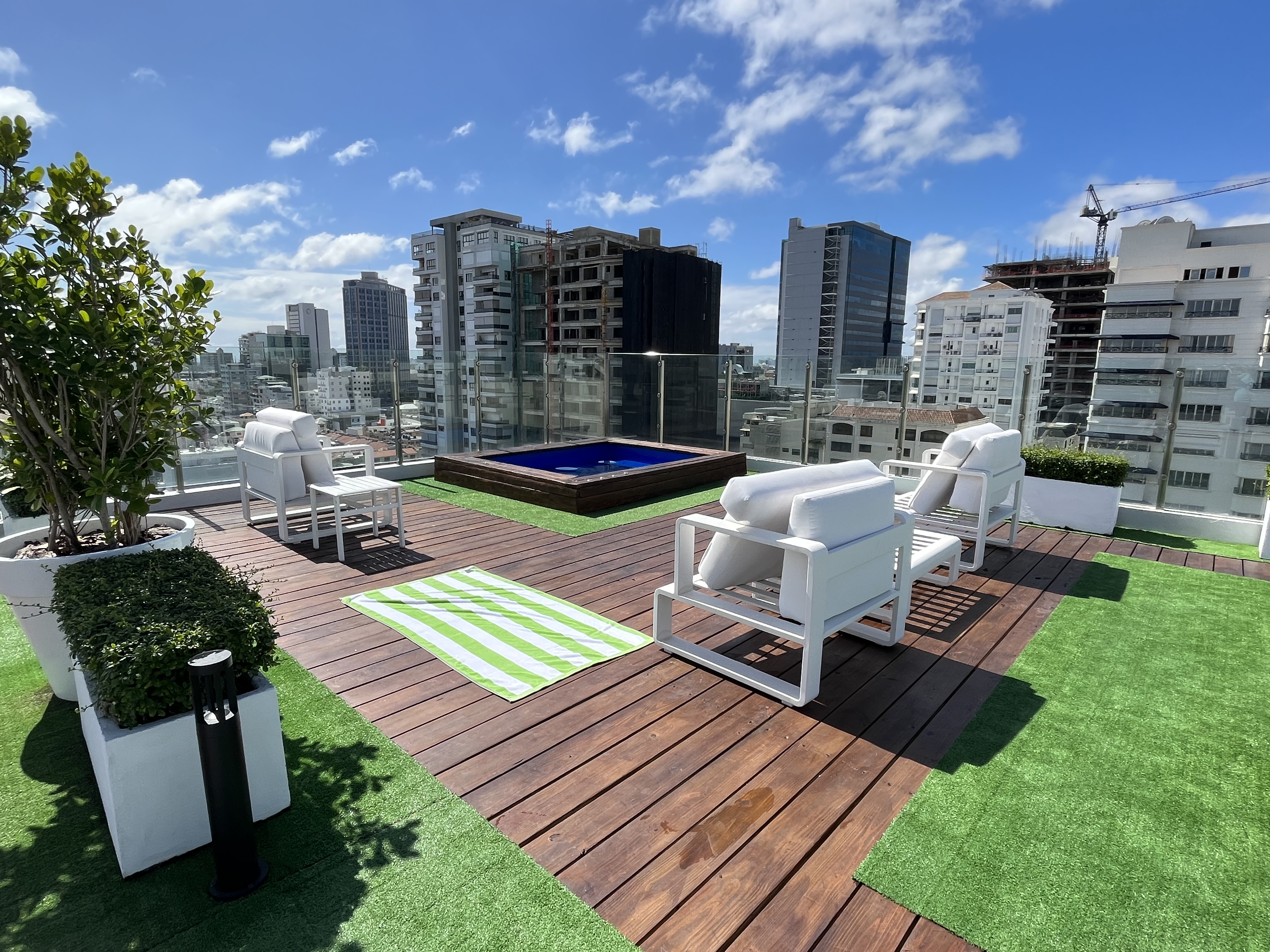 apartamentos - Apartamento Alquiler Piantini de UNA Habitación  9