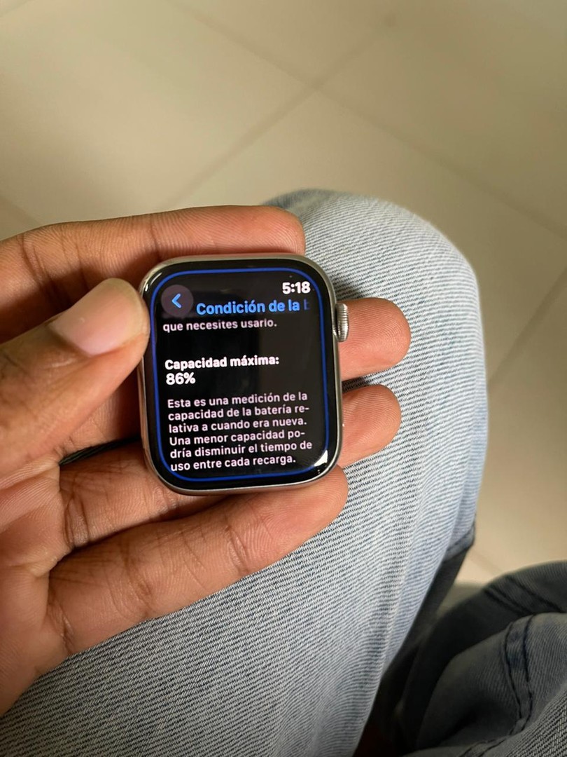 otros electronicos - Apple watch series 8 acero inoxidable LTE En su caja original 4
