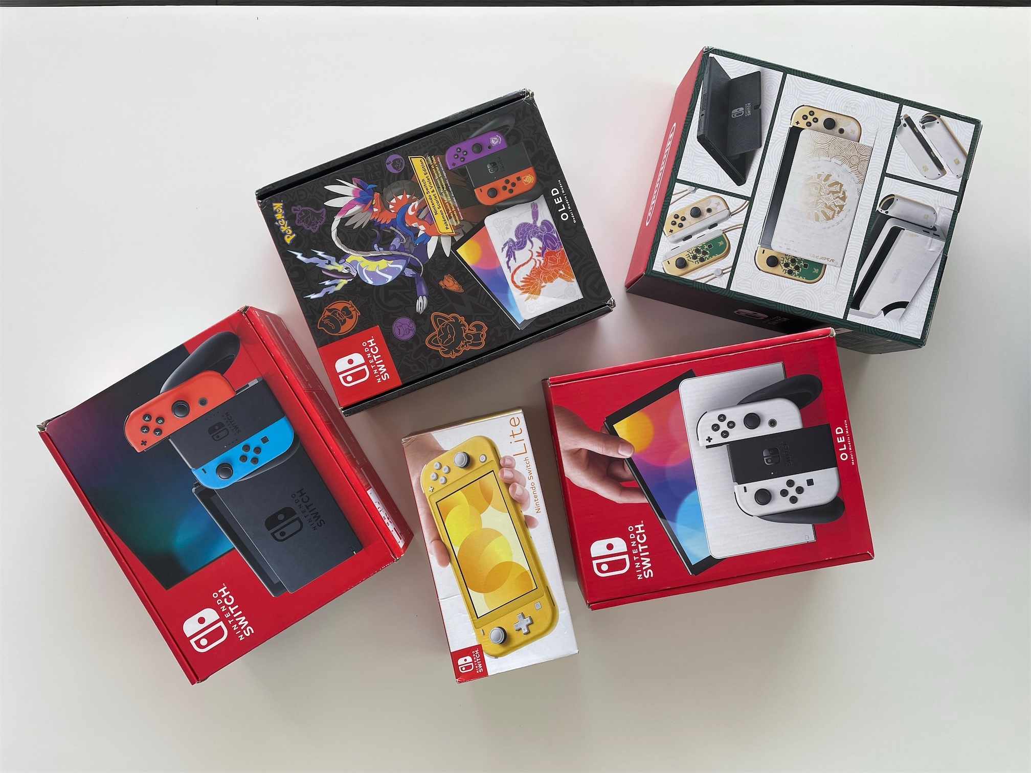 consolas y videojuegos - Nintendo Switch Normal, Oled y Lite 0