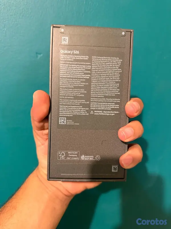 celulares y tabletas - Samsung s26 normal 256gb desbloqueado para todas las compañías nuevo  2