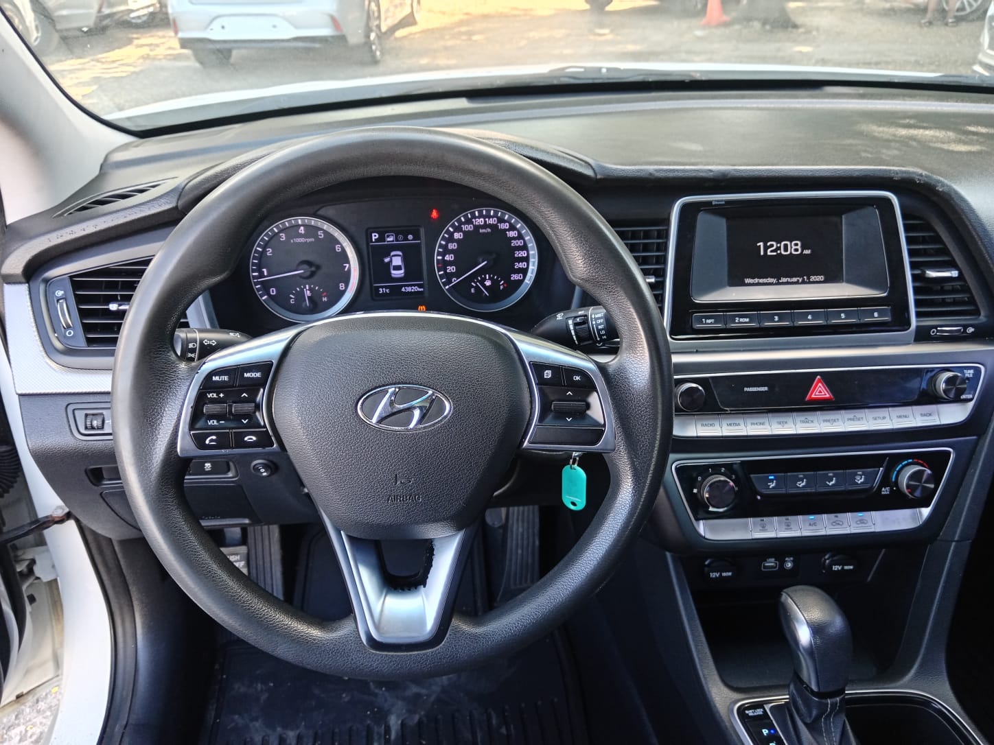 carros - HYUNDAI SONATA NEW RISE 2018 BLANCO 8