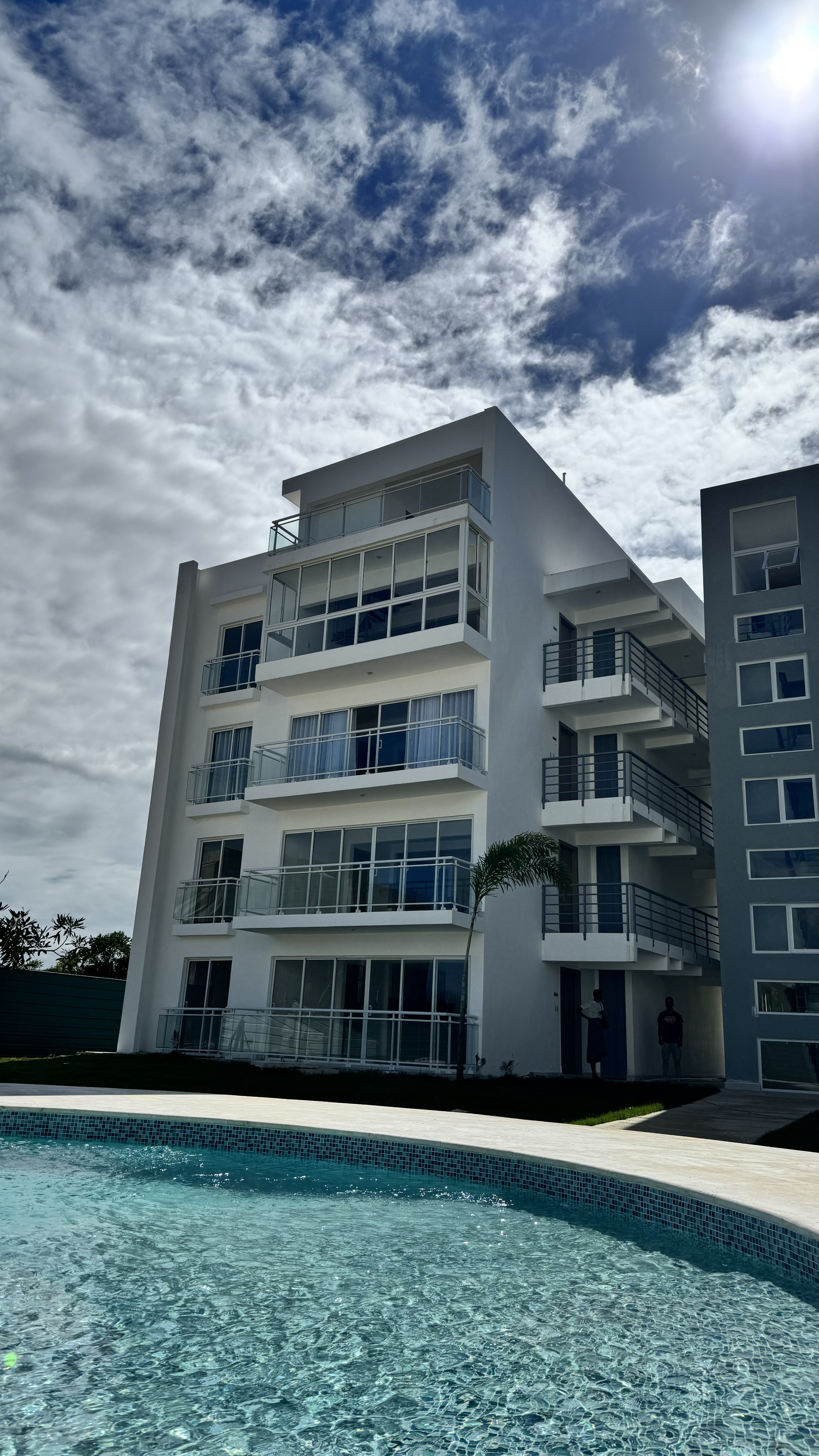 apartamentos - Amplio apartamento con vista a piscina en punta ca