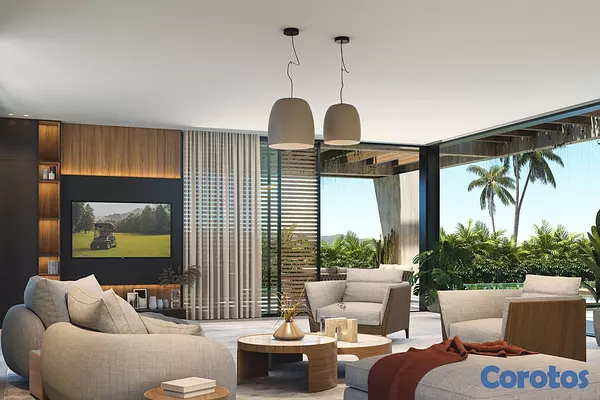 casas vacacionales y villas - Villa en Cap Cana lagunas 15 de 6 habitaciones 6