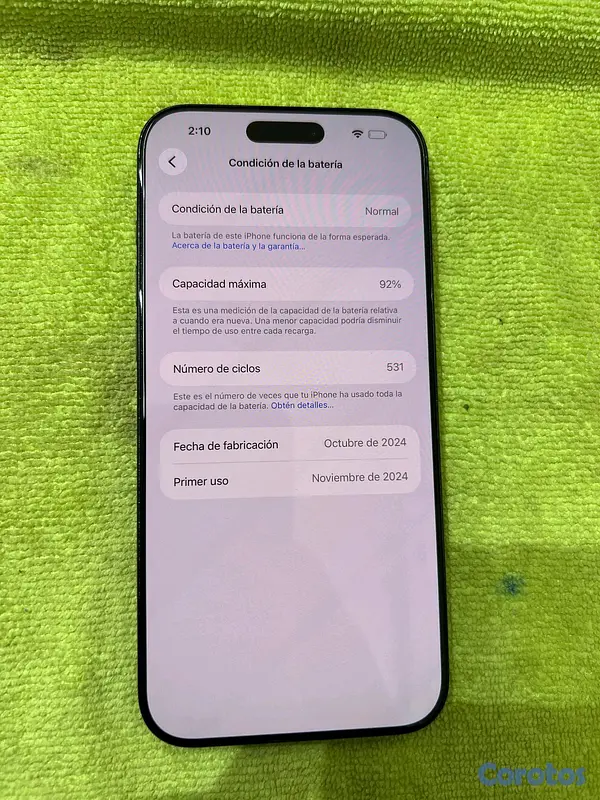 celulares y tabletas - iPhone 16 pro max FACTORY  4