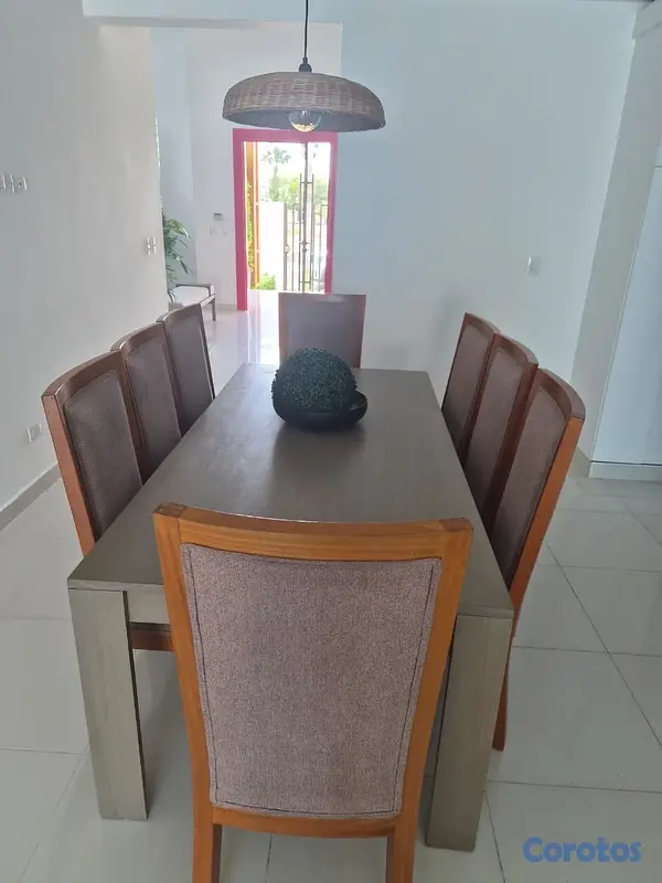 muebles y colchones - Juego de comedor a la venta 2