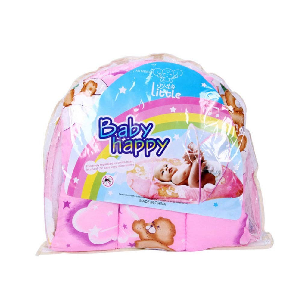 accesorios - Cuna de viaje para bebé, portátil, plegable, con mosquitera de verano.  2