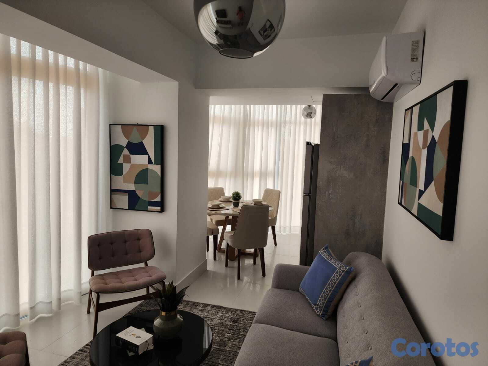 apartamentos - Apartamento Alquiler Amueblado Piantini  2