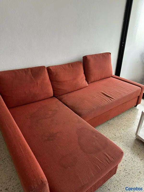 muebles y colchones - Vendo sofá cama con mesa de centro 4