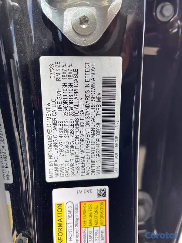 jeepetas y camionetas - Honda CR-V EX 2023 12