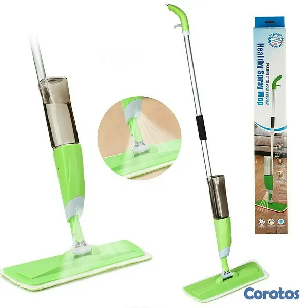 decoración y accesorios - Trapeador de esponja, mopa para limpieza de pisos rapida y afectiva 3