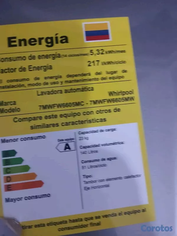 electrodomesticos - lavadora Whirlpool  4
