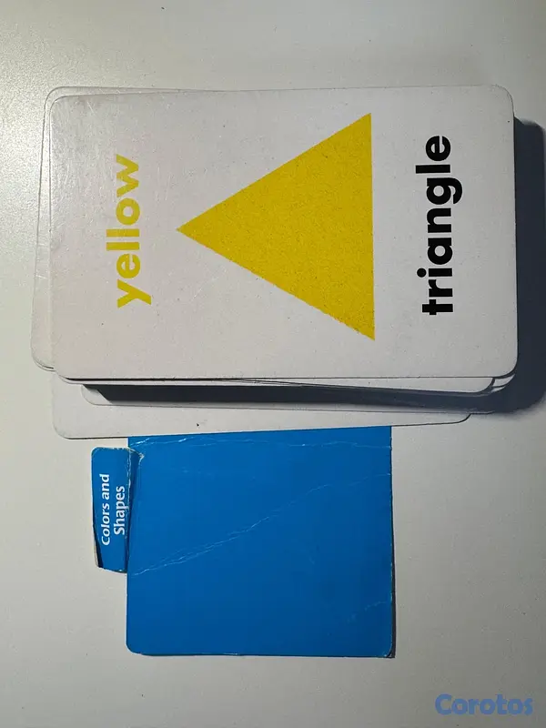 juguetes - tarjetas de aprendizaje, 324 tarjetas 56c/u. 6
