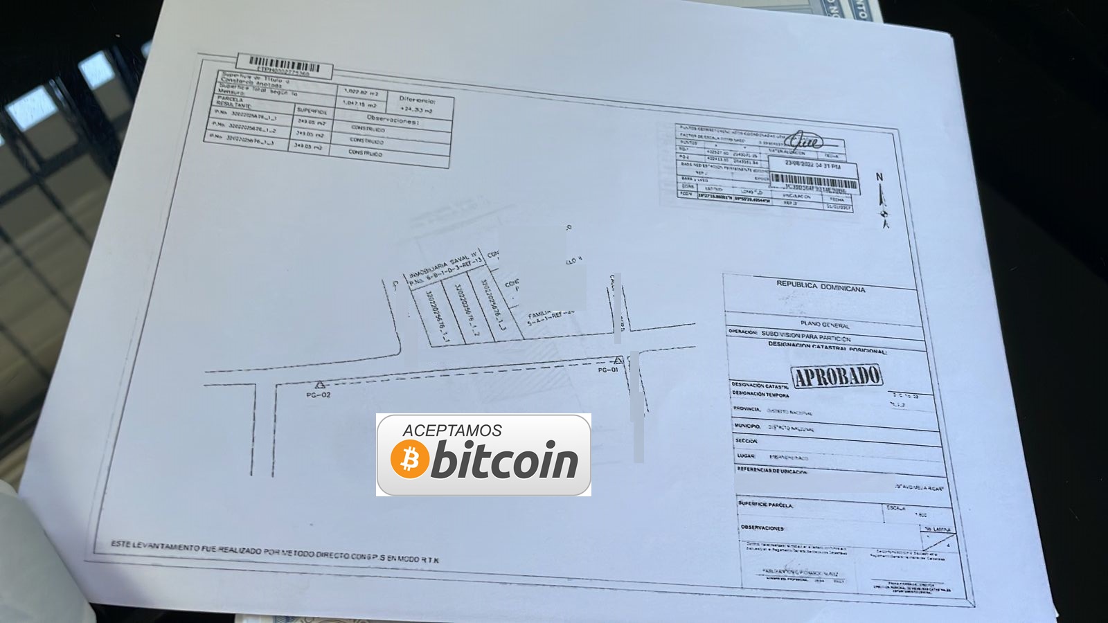 solares y terrenos - Solar en Naco Av. Principal Se Recibe Bitcoin 1
