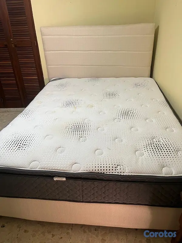 muebles y colchones - Cama con colchón de 60” 3