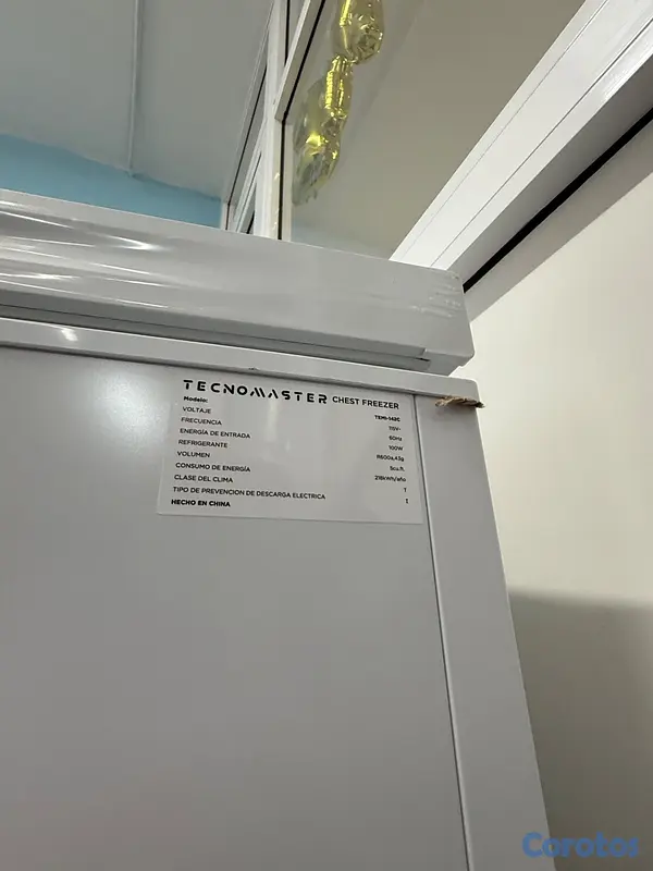 electrodomesticos - Freezer Tecnomaster 5 Pies Nuevo  2