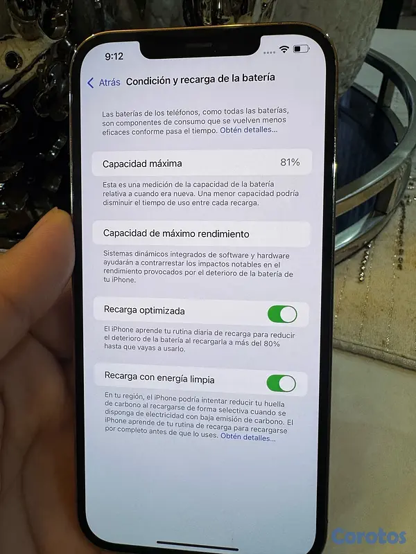 celulares y tabletas - iPhone 12 Pro Max Factory Unlock Cómo Nuevo 4