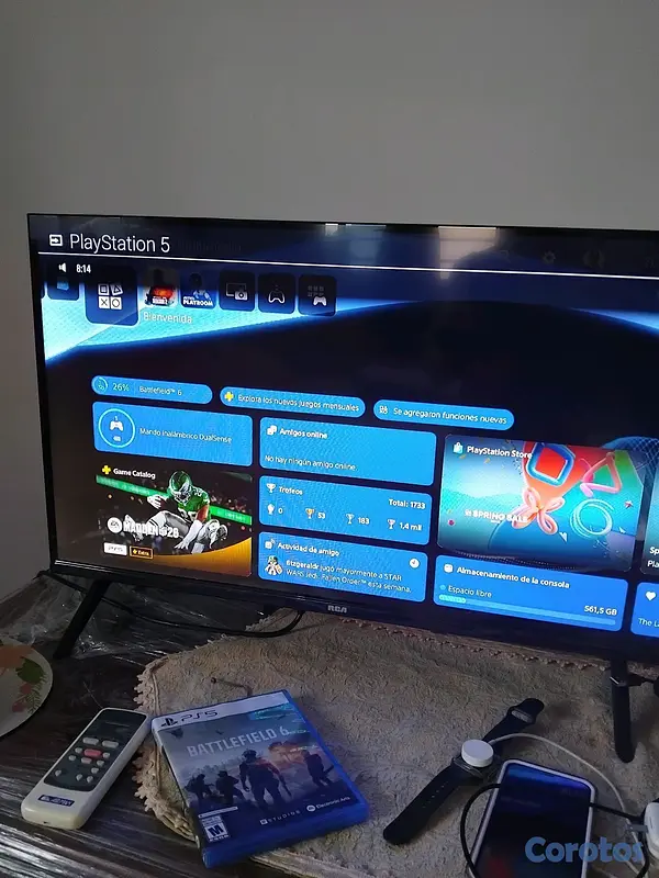 consolas y videojuegos - Playstation 5 Fat 825g negro versión disco como nuevo
Aut san isidro 2
