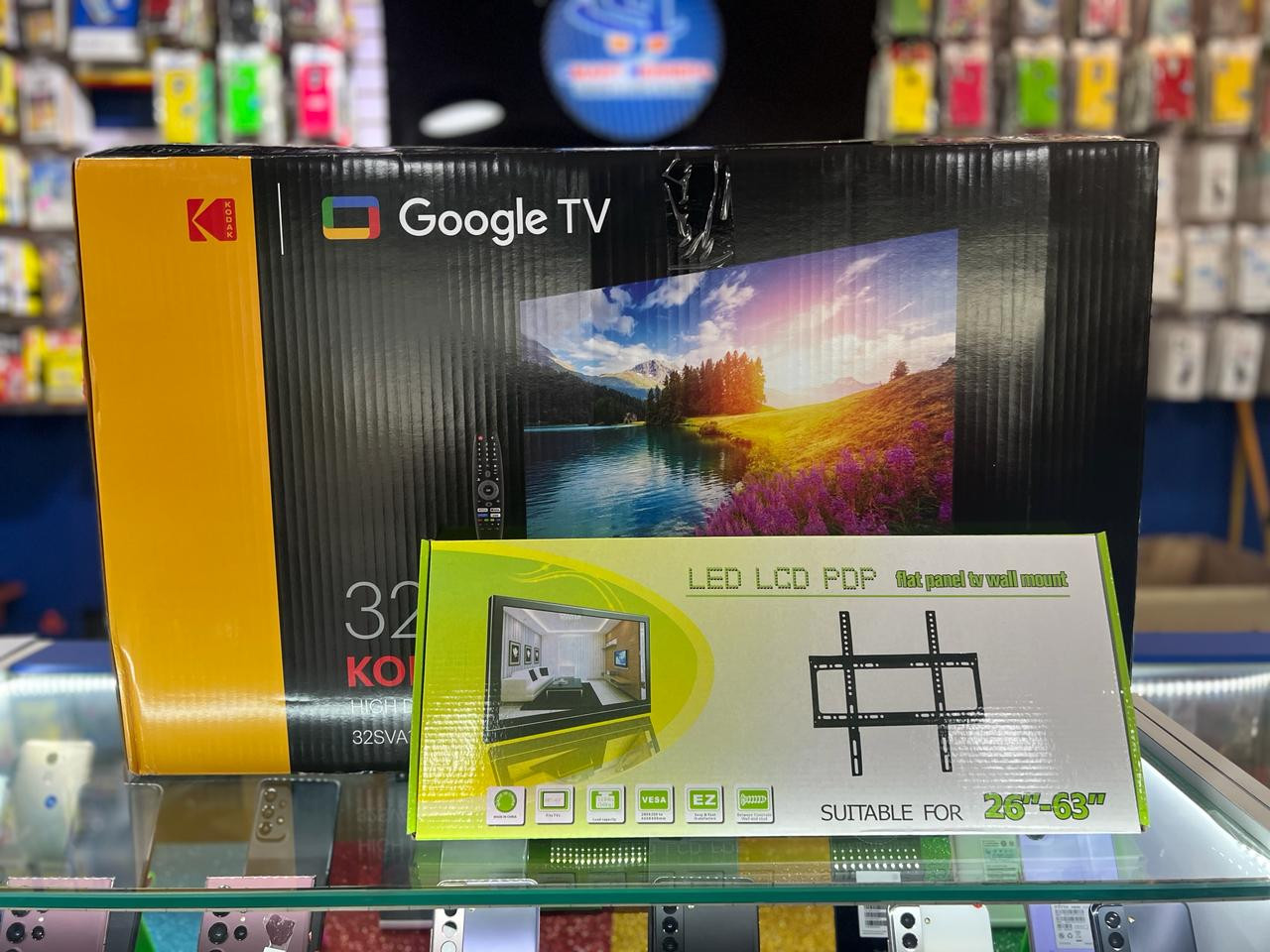 tv - SMART TV KODAK 32 PULGADAS GOOGLE TV CONTROL POR VOZ 2024 NUEVOS 